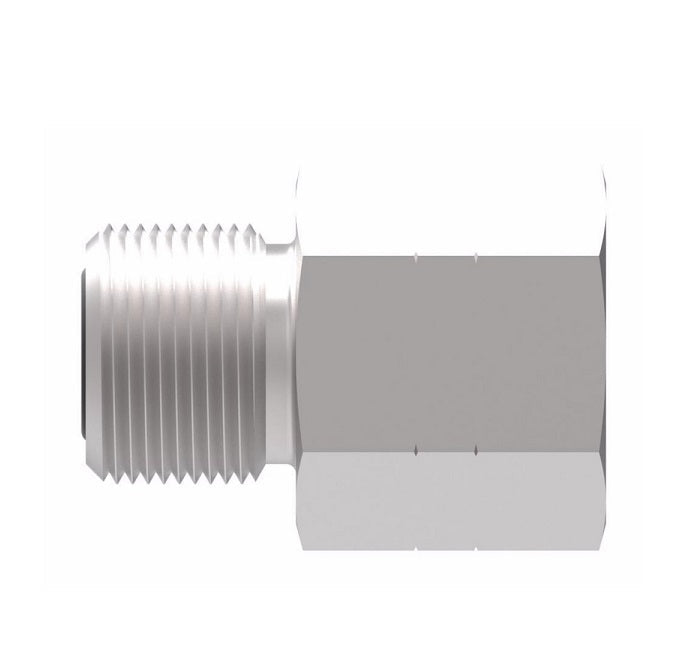 FF2281T1012S Aeroquip by Danfoss | ORS/ORS Reducer Adapter | -10 Male O-Ring Face Seal x -12 Female O-Ring Face Seal | Steel