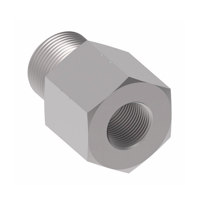 FF2281T1220S Aeroquip by Danfoss | ORS/ORS Reducer Adapter | -12 Male O-Ring Face Seal x -20 Female O-Ring Face Seal | Steel