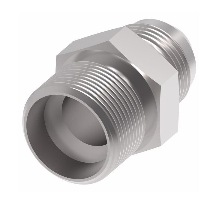 FF2313T0808S Aeroquip by Danfoss | Male ORS/Male 37° JIC Flare Adapter | -08 Male O-Ring Face Seal x -08 Male 37° JIC Flare | Steel