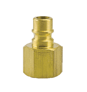 FH22FB by ZSi-Foster | Quick Disconnect | FIH Series | Unvalved Plug | 1/4" FPT | Brass