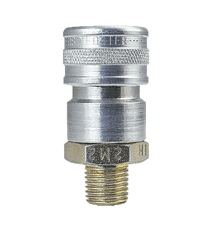 FIS2M2 by ZSi-Foster | Quick Disconnect | FIH Series | One Way Valved Socket | 1/4" MPT | Steel