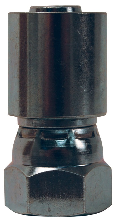 FJC-T20 by Dixon Valve | True I.D. PTFE Hose Fitting | 1-1/4" Female JIC Swivel | Carbon Steel