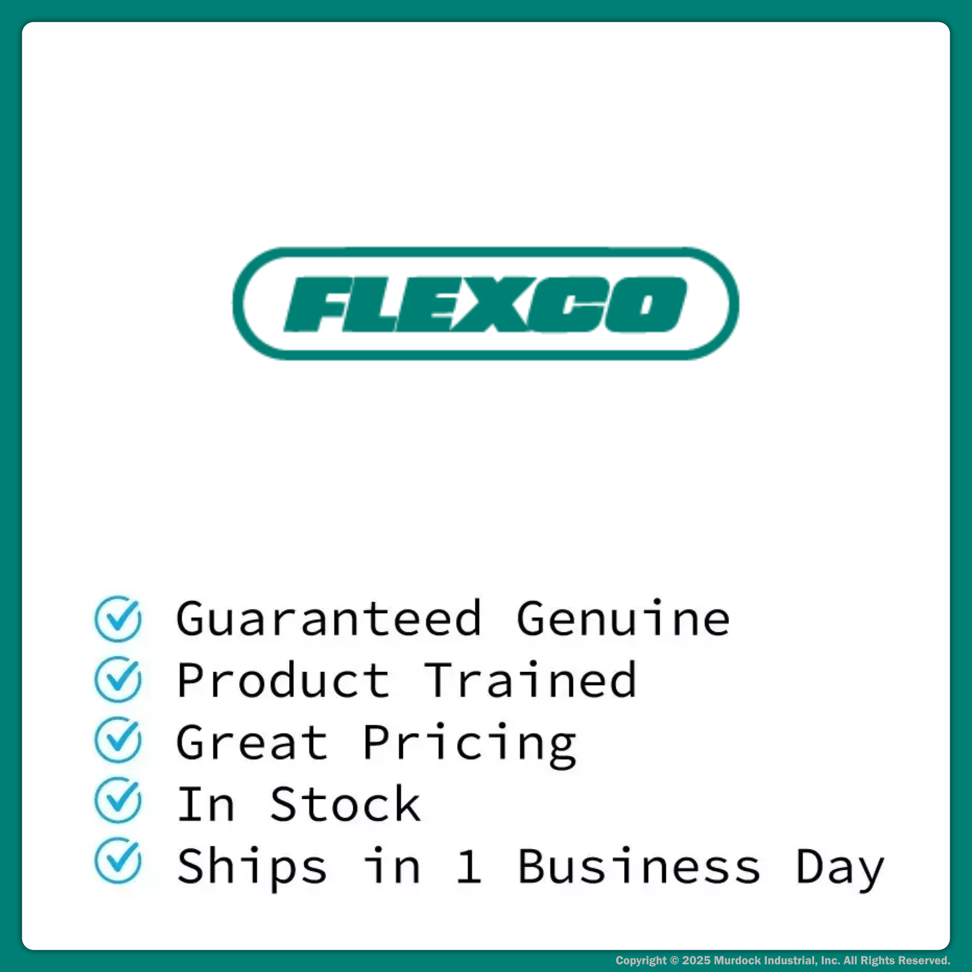 FL11C by Flexco | #30889 | Flexco-LOK® Belt Tape | For Fastener # 190, 1-1/2, 2, 2-1/4 | Tape Width: 11/16" | For Installation of Bolt Solid Plate Fastening Systems