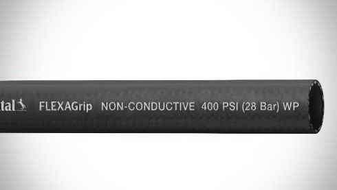 20022700 FLEXAGrip™ by ContiTech | Push-On Air / Multipurpose Hose | Continental | 0.25" (1/4") ID | 400 PSI | Black | 500ft