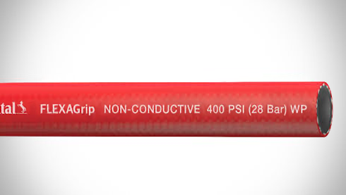 20022775 FLEXAGrip™ by ContiTech | Push-On Air / Multipurpose Hose | Continental | 0.50" (1/2") ID | 400 PSI | Red | 500ft