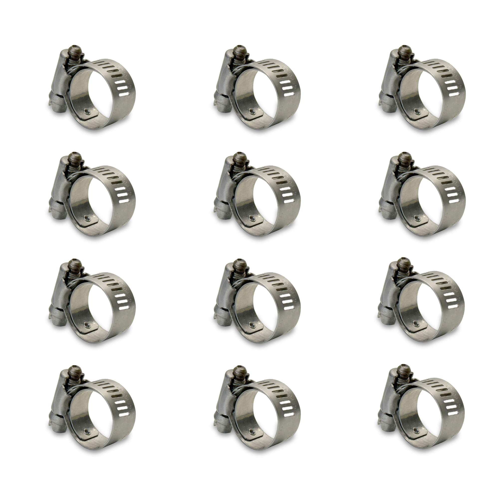 FLX2582-0006 by FlexFab | Series 2582 | Lined Worm Gear Clamps | 0.50" Min Dia | 0.88" Max Dia | 10 Per pack