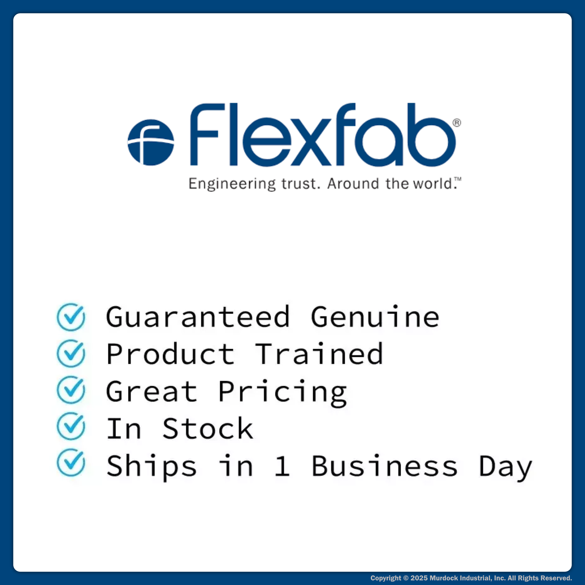 FLX2582-0016 by FlexFab | Series 2582 | Lined Worm Gear Clamps | 1.00" Min Dia | 1.50" Max Dia | 10 Per pack