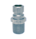 FP252S by ZSi-Foster | Quick Disconnect | FJT Series | 1/4" Plug | 1/4" MPT | Steel
