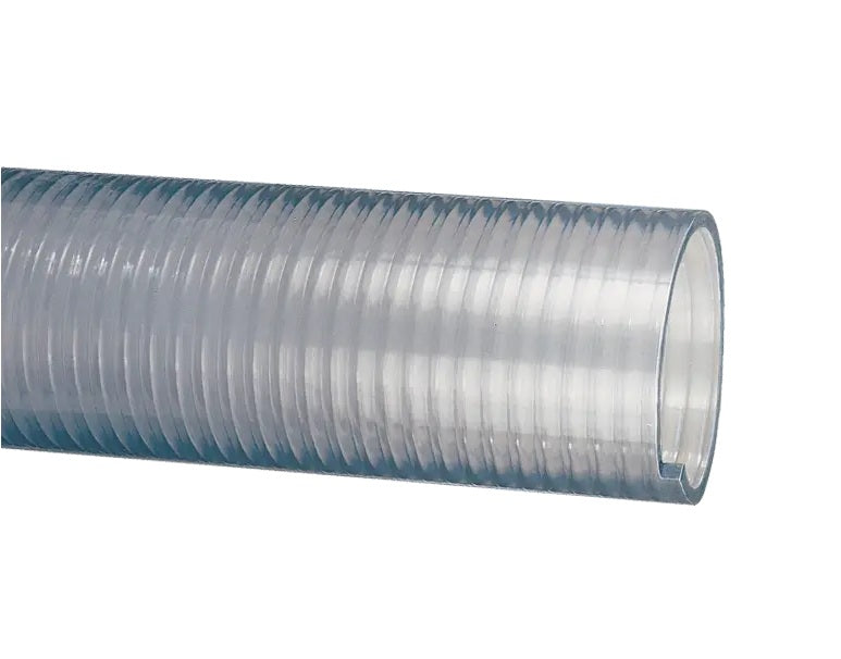 FT100X100 Tigerflex® by Kuriyama | FT™ Series | Heavy-Duty Food Grade Suction Hose | PVC | 1" ID | 1.28" OD | 100ft Length