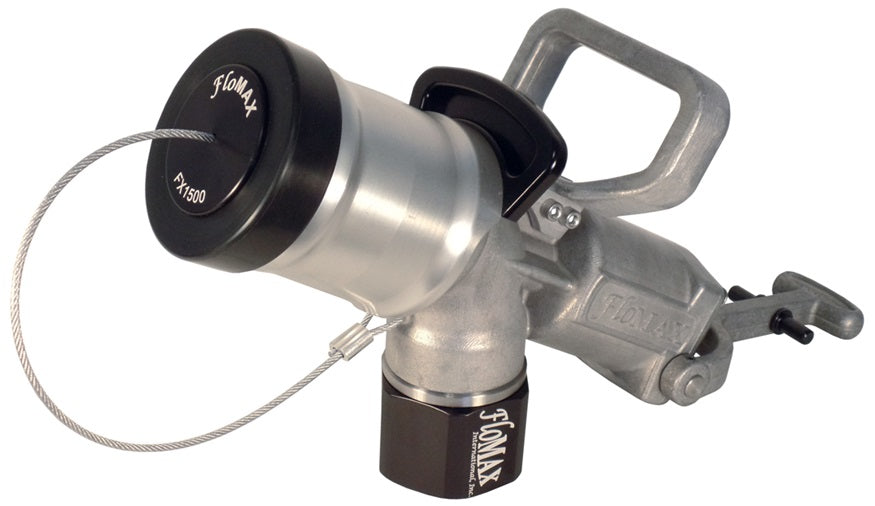 FX1500SP by Dixon Valve | FloMAX High Volume Diesel Fueling System | Diesel Fuel Nozzle | 2" Fuel Nozzle | with Swivel | with Plug | 2" Female NPT