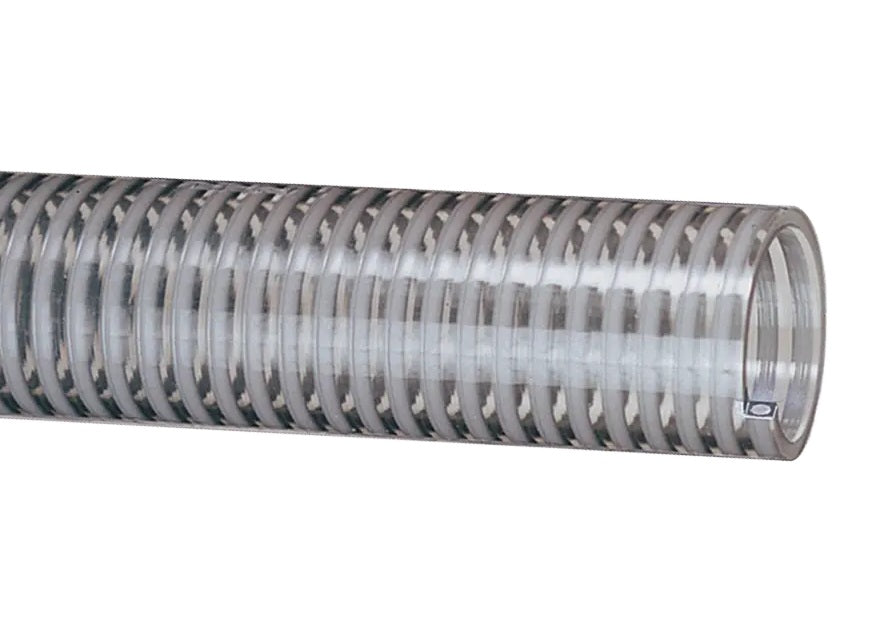 F075X100 Tigerflex® by Kuriyama | F™ Series | Heavy-Duty Liquid Suction Hose | PVC | 3/4" ID | 1.01" OD | 100ft Length