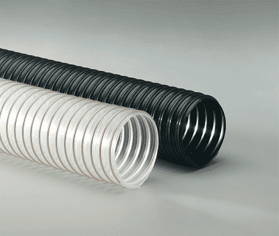 6-Flx-Thane-MD-25 by Flexaust | Flx-Thane MD | Material Handling Duct Hose | 6 inch | 25ft