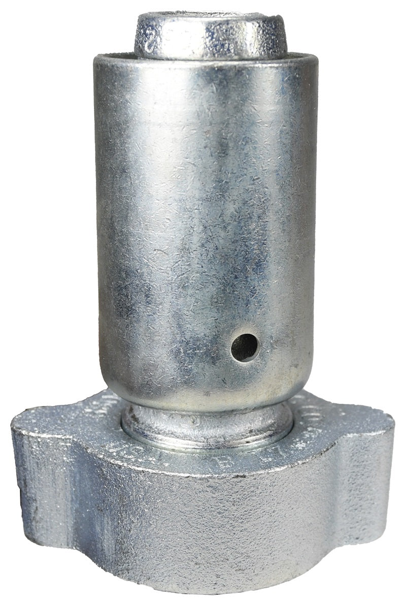 GB26-P1 by Dixon Valve | Boss® Holedall® Fitting | 2" Hose Shank (without Spud) | Hose ID: from 2-28/64" to 2-40/64" | Plated Iron/Steel
