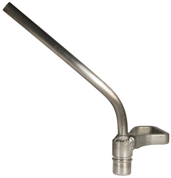 GFR1-45 by Dixon Valve | FloMAX Diesel Fuel Gravity Fill Receiver | 45° Elbow | 1" Size | Anodized Aluminum