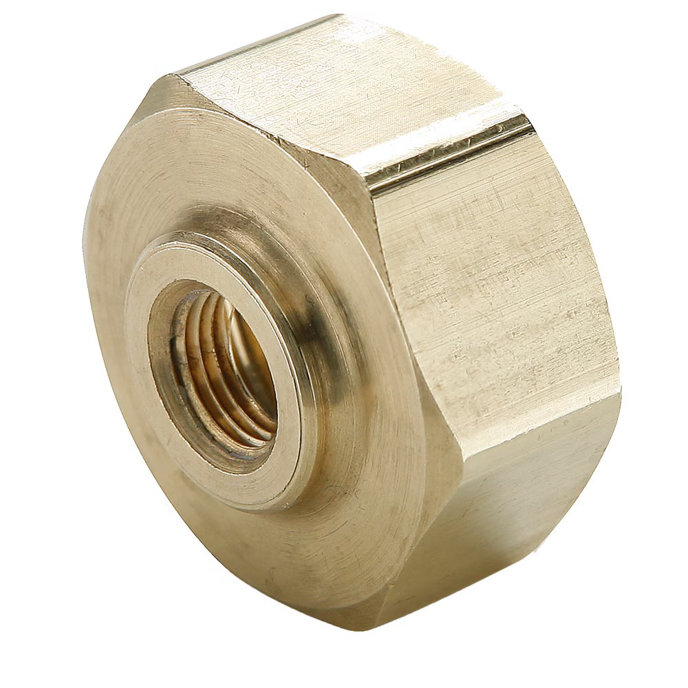 95GH-12-2 by Parker | Garden Hose Fittings | 3/4" Nut x 1/8" Female Pipe Thread | 1-1/8" Hex | .63" Length | Straight | Brass | Pack of 10