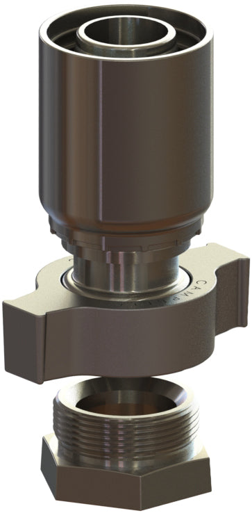 GJF-8 HW by Campbell Fittings | Ground Joint Coupling | Heatwave Female Set | 2" Hose Size | Ductile Iron/Steel