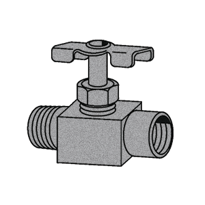 B-36820 Breco by Foster | 1/8" Male NPTF Thread x 1/8" Female NPTF | Straight