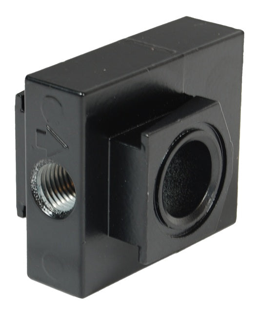 GPA-95-919 Wilkerson by Dixon Valve | Modular Manifold Block, with Three 1/4" Female NPT Auxiliary Ports | Used On C16, C26, F16, M16,F26, M26, R16, R26,L16, L26 Series FRL Units