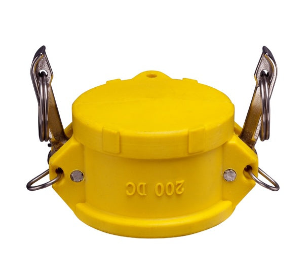 GRDC200 by Kuriyama | GRDC Series | Part DC | Cam & Groove Dust Cap | 2" Size | Nylon