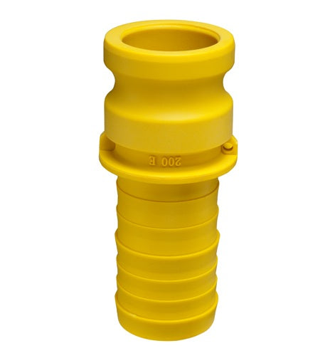GRE100 by Kuriyama | GRE Series | Part E | Cam & Groove Fitting | 1" Adapter x 1" Hose Barb | Nylon