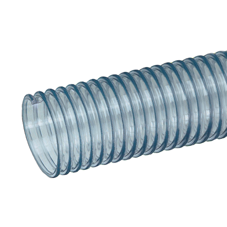 GTF300X100 Tigerflex by Kuriyama | GTF Series | Food Grade Ducting/Material Handling Hose | 3" ID | PVC | 100ft Length