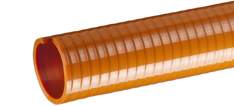 G150X100 Tigerflex by Kuriyama | G Series | Heavy Duty Tiger Suction Hose | 1-1/2" ID | PVC | 100ft Length