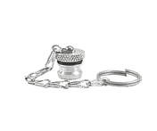 H4DP by ZSi-Foster | Quick Disconnect | FHK Series | 1/2" NPT Socket | Dust Plug with Lanyard | Aluminum