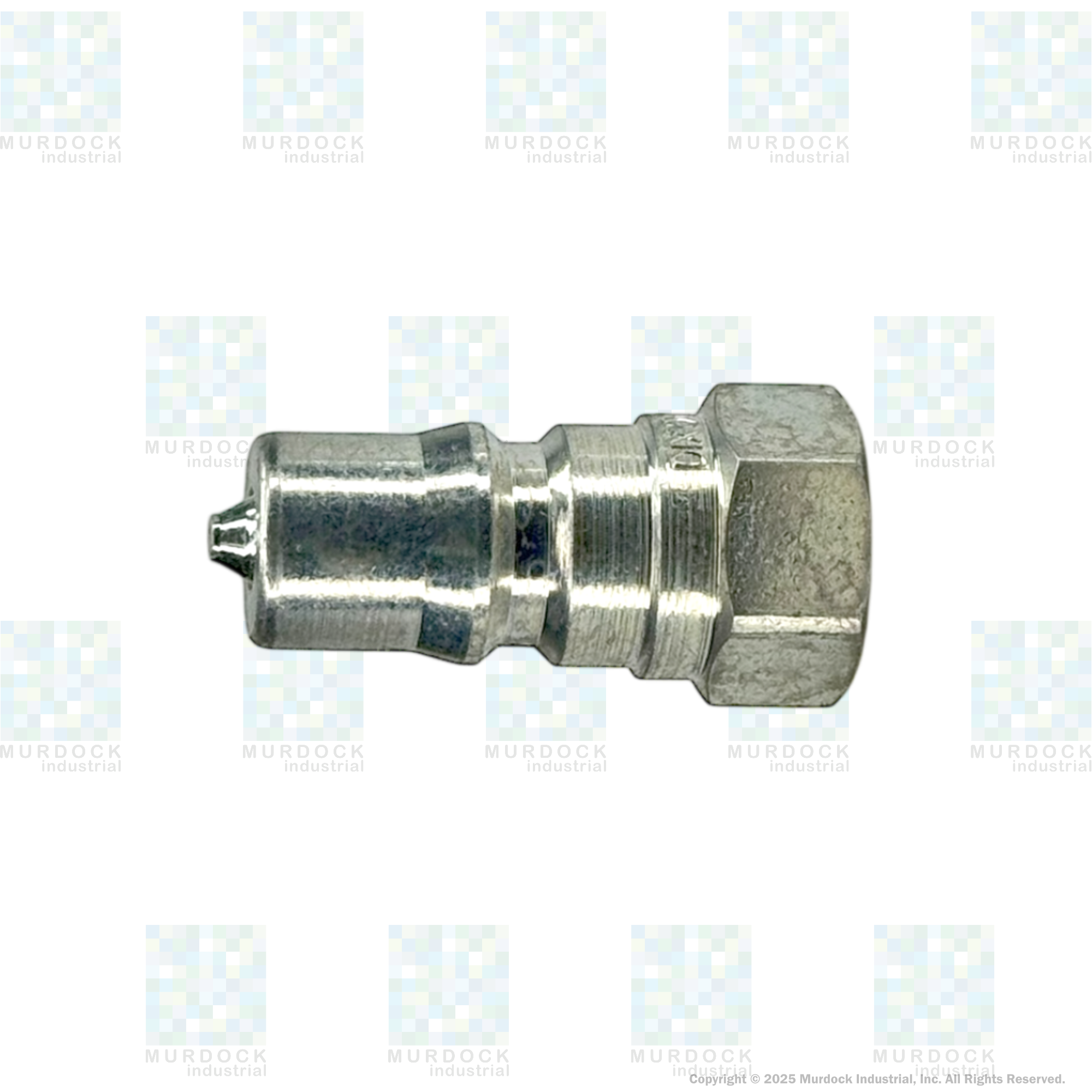H3F3 by Dixon Valve | Hydraulic Quick Disconnect Coupling | H-Series | 3/8" Female NPTF x 3/8" ISO-B Interchange | Plug | Steel