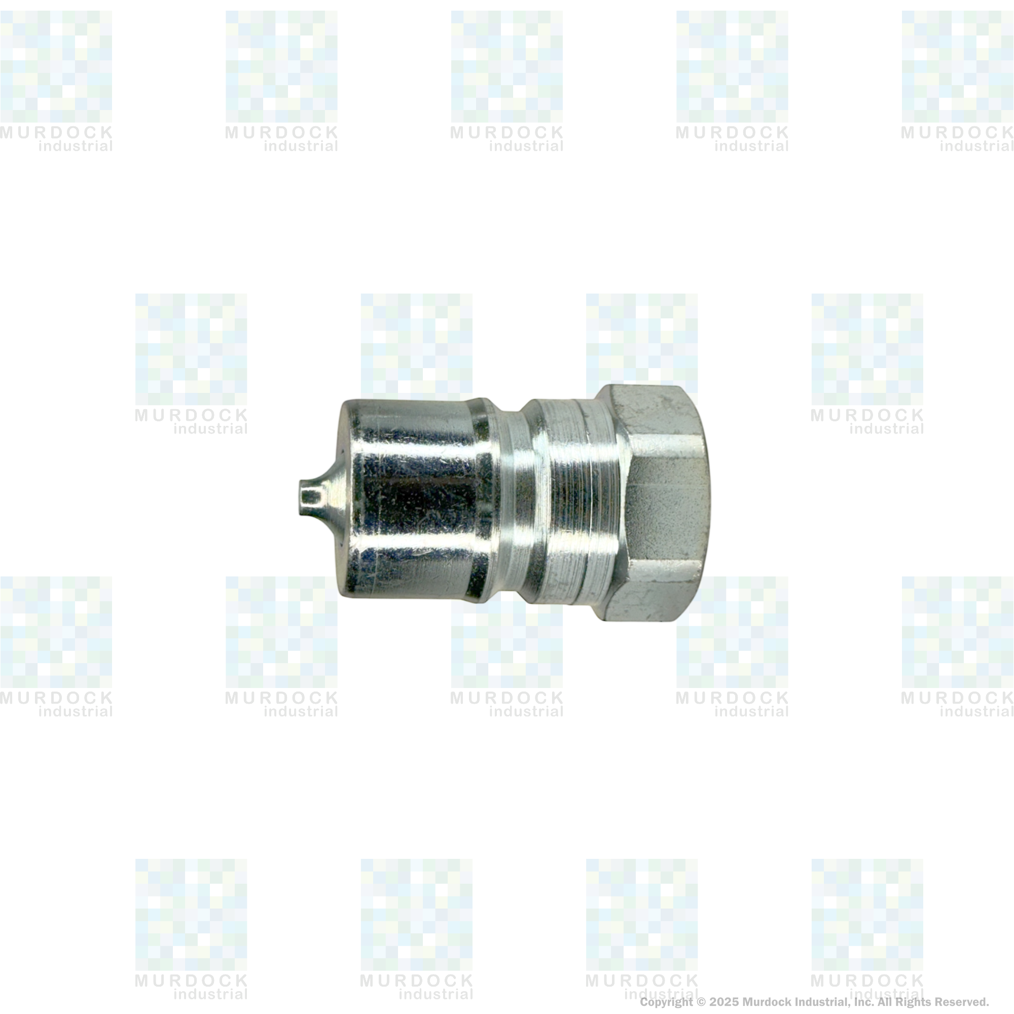 H8F8 by Dixon Valve | Hydraulic Quick Disconnect Coupling | H-Series | 1" Female NPTF x 1" ISO-B Interchange | Plug | Steel