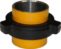 HAM100-800-SET by Midland | Hammer Union Fig 100 | 8" Male NPT x 8" Female NPT | 1000 PSI | Yellow/Black Steel