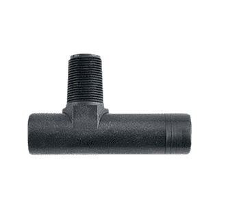 HBEL150/100-90 by Banjo | Pipe Fitting | 1-1/2" Hose Barb x 1" Male NPT | 90° Elbow | 300 PSI | Polypropylene | Pack of 10