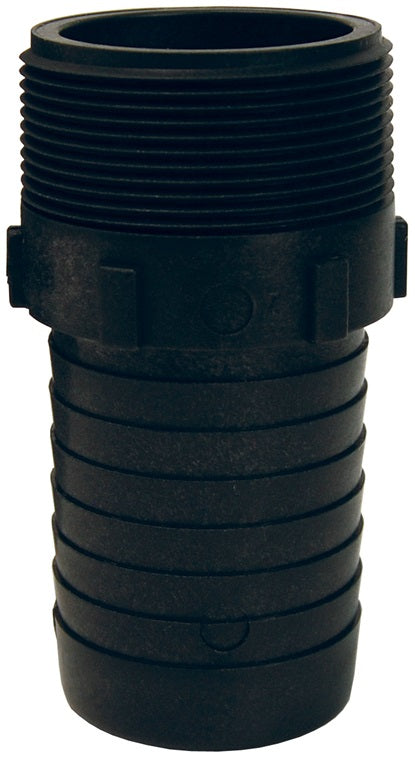 HB200 by Dixon Valve | Male Tubing Insert | 2" Hose ID x 2" Male NPT | Polypropylene