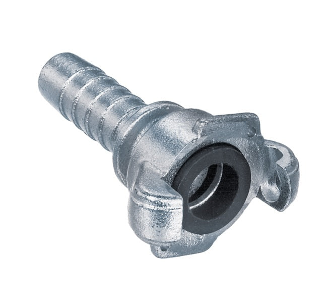 HE-150 by Kuriyama | HE Series | Universal Air Hose Coupling | Two Lug | 1-1/2" Hose ID | Zinc Plated Carbon Steel