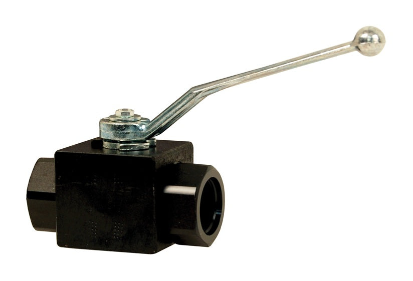 HPBV10SAE by Dixon Valve | High Pressure Ball Valve | Full-Bore | 1" Female SAE ORB x 1" Female SAE ORB | Carbon Steel