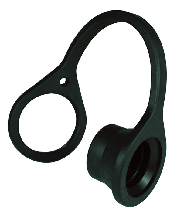 HT3DC by Dixon Valve | Hydraulic Quick Disconnect Coupling | HT-Series | ISO16028 Flushface Dust Cap | fits 3/8" Body Size | Nitrile