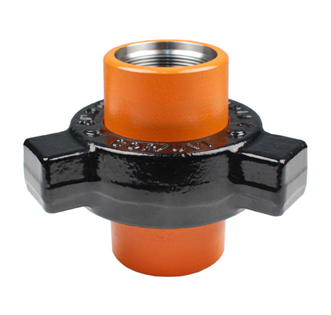 HUT602-2 by Kuriyama | HUT602 Series | Threaded Hammer Union | Figure 602 | 2" Size | 6000 PSI CWP | Carbon Steel