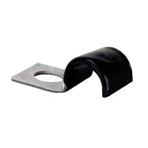 HVN-05 by Foster | Loop Clamp w/ PVC Coating | Clamp Diameter: 5/16" | Galvanized Steel