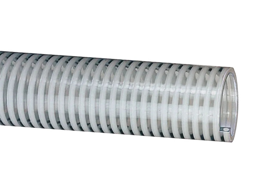 H200X100 Tigerflex® by Kuriyama | H™ Series | Standard-Duty Liquid Suction Hose | PVC | 2" ID | 2.32" OD | 100ft Length