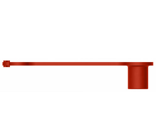 XPPDC8HKRD Hansen® by Danfoss | Quick Disconnect Coupling | 8HK Series | Dust Cap | 1" Body Size | Red Vinyl