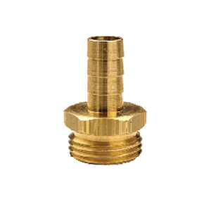 B-585-1212C Breco by Foster | 3/4" Hose Barb x 3/4" Male GHT | Straight | Brass