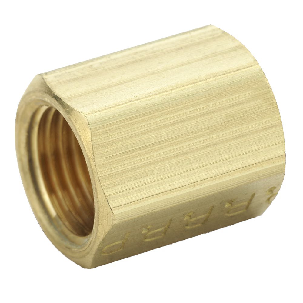42IFHD-3 by Parker | Inverted Flare Fittings | Union | 3/16" Inverted Flare | 15/32" Hex | .63" Length | Nut | Straight | Brass | Pack of 25