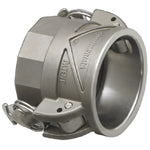 D600AL by Campbell Fittings | Insta-Lock™ | Cam & Groove Coupling | Type D | 6" Female Coupler x 6" Female NPT Thread | Aluminum