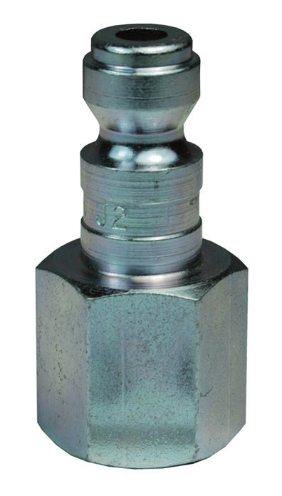 J4F3 by Dixon Valve | Pneumatic Quick Disconnect Coupling | J-Series | 3/8" Female NPTF x 1/2" Automotive Interchange | Plug | Steel