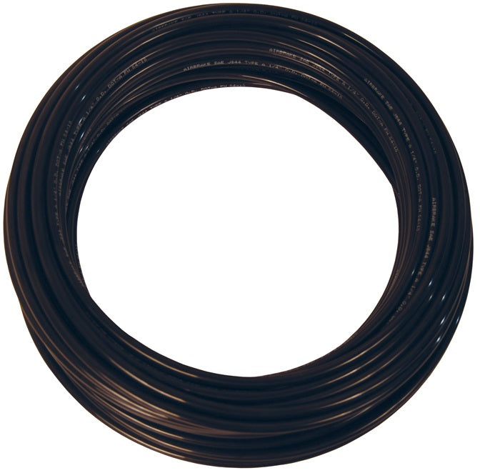 J844-12-BL-100 by Dixon Valve | Nylon D.O.T. Air Brake Tubing Roll | 3/4" Tube Size | Black | 100ft Length