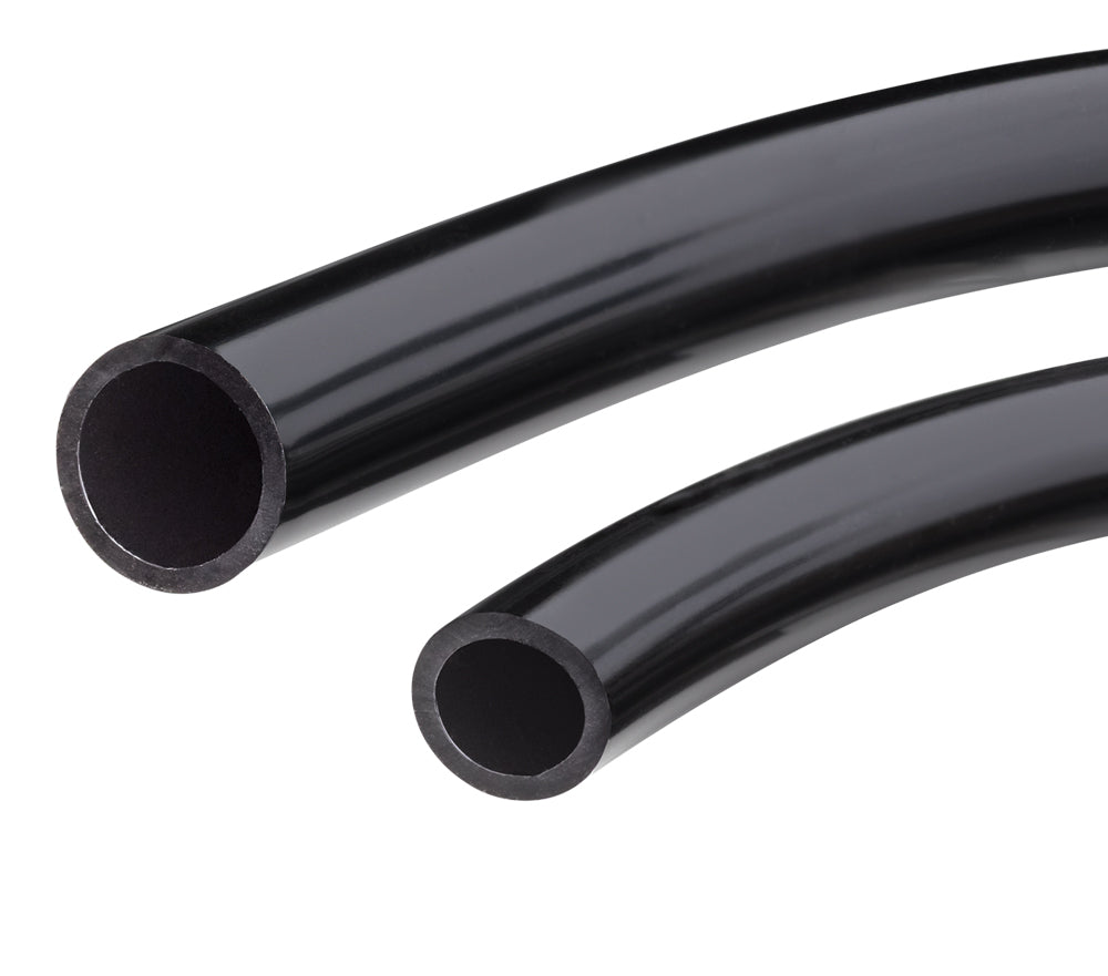 K05BK-1620X100 Kuri-Tec by Kuriyama | K05BK Series | UV Resistant PVC Tubing | 1" ID | 1-1/4" OD | 1/8" Wall Thickness | Black | 100ft Length