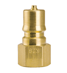 K4BLV by ZSi-Foster | Quick Disconnect | FHK Series | 1/2" Two Way Shut Off | 1/2" Plug | Less Valve | Brass