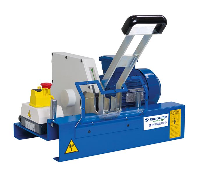 KCS-TF1/E-12V KuriCrimp™ by Kuriyama | KCS-TF1/E Series | Hose Saw | 1.5 HP (12 V) Motor | For hydraulic hoses Up To 1-1/4" Four Spirals & 1" Six Spirals