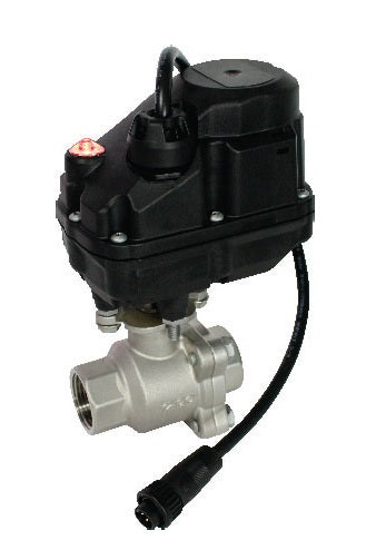 KZ-S8F33-1CE9S-D01 KZ Valve by Banjo | Anhydrous Ammonia (NH3) Actuated Valve with Integrated Deutsch Receptacle | 1" Female NPT | Control Type: ON/OFF | Stainless Steel