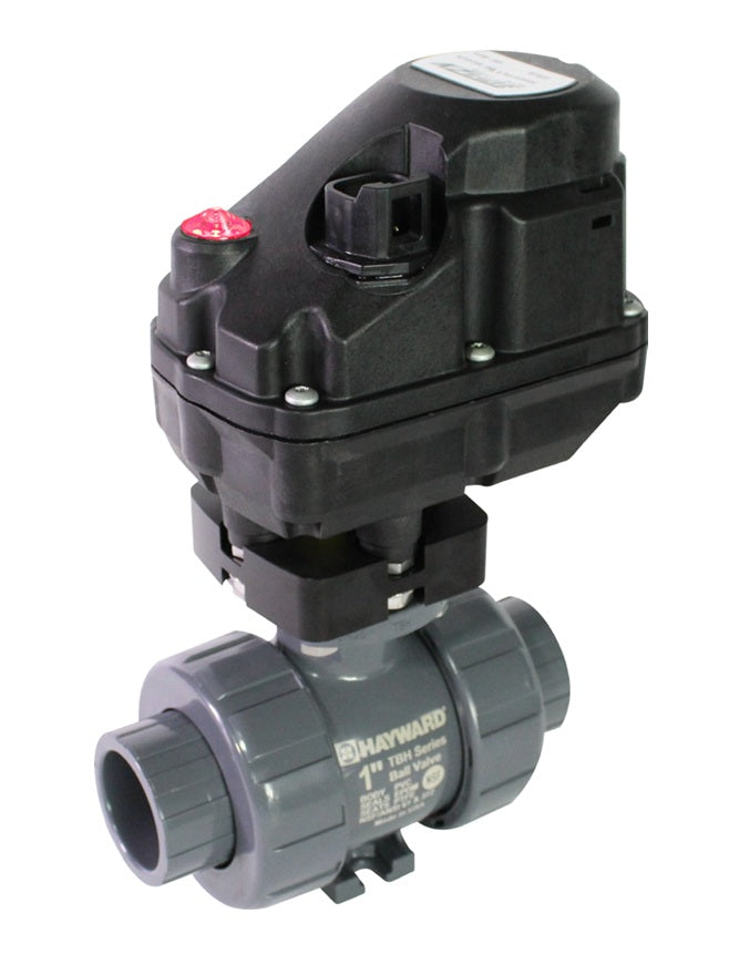 KZ-95D33-1CE9S-D0P KZ Valve by Banjo | Series 95 | Electric Actuated PVC Valve | 1/2" Size | Outlet: Female NPT / Socket Weld | Control Type: ON/OFF