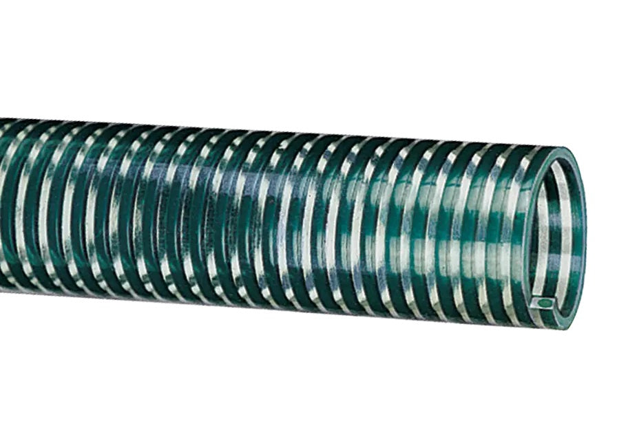 K200X100 Tigerflex® by Kuriyama | K™ Series | Standard-Duty Liquid Suction Hose | PVC | 2" ID | 2.32" OD | 100ft Length
